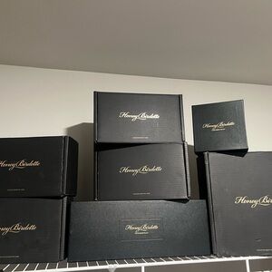 Honey Birdette Black and Gold Gift Boxes
